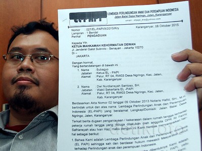 Anggota DPR Ivan Haz Dilaporkan ke MKD