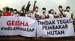 Para Artis Gelar Aksi Melawan Asap