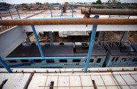 Pembangunan stasiun itu untuk mendukung pengoperasian jalur double-double track (DDT) mulai dari Stasiun Manggarai-Cikarang.
