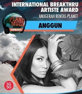 Anggun Raih Penghargaan Spesial di APM 2015