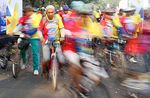 Wagub DKI Lepas Peserta Fun Bike dan Fun Wal
