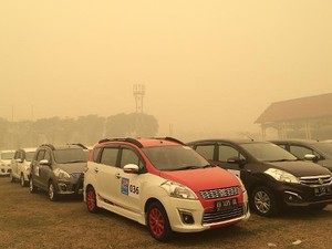 Suzuki Ertiga Menembus Kabut Palangkaraya