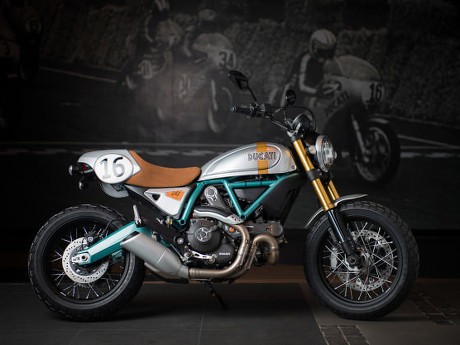 Ubahan Cantik Ducati Scrambler Edisi Paul Smart