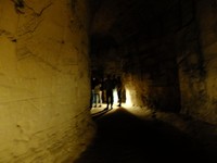 St Pietersberg Underground Caves pertama dibuat pada zaman Romawi yakni abad ke-13. Gua ini terus-menerus digunakan termasuk saat Napoleon menduduki Maastricht di abad ke-18, sampai Perang Dunia II (Sastri/detikTravel)