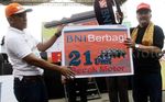 BNI Berbagi Motor 3 Roda dan Beasiswa di Sumbar