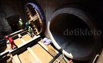 Mengintip Proyek Sodetan Kali Ciliwung