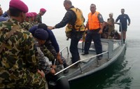 Korban yang ditemukan bernama Fransiskus Subihardayan (22). Pool/Dok. Dispen Marinir.