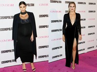 Penampilan seksi Kim dan Khloe. Frederick M. Brown/Getty Images/detikFoto.