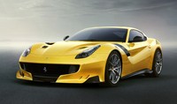 Mobil ini diancang oleh Ferrari Styling Centre. Ferrari F12tdf diklaim sebagai mobil dari komitmen berkelanjutan Ferrari dengan perpaduan bentuk dan tuntutan fungsional. Istimewa/dok Ferrari.