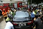 Lantai 14 Sarinah Thamrin Terbakar