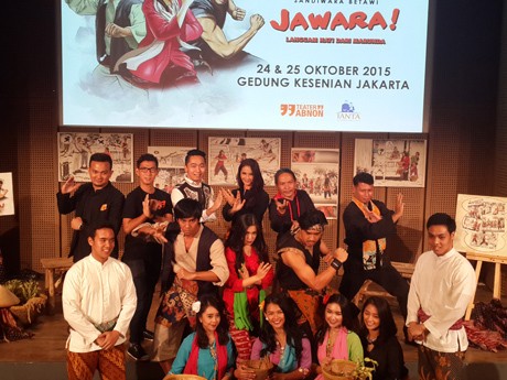 Teater Abnon Angkat Legenda Gadis Jago Silat dari Marunda