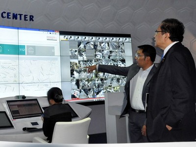 Rizal Ramli Tinjau Bandung Command Center