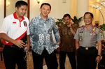 Bahas Piala Presiden, Tito dan Maruarar Temui Ahok