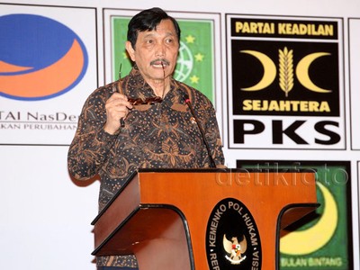 Luhut Kumpulkan Menteri dan Petinggi Parpol