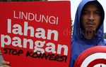 Demo Kedaulatan Pangan di Istana Negara