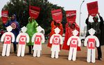 Demo Kedaulatan Pangan di Istana Negara