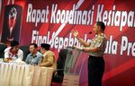 Rapat Koordinasi Pengamanan Final Piala Presiden