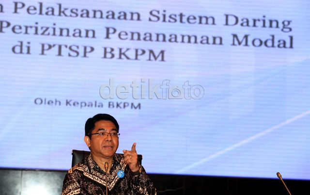 Foto: Kepala BKPM, Franky Sibarani (Rengga Sancaya-detikFinance) Foto: Kepala BKPM, Franky Sibarani (Rengga Sancaya-detikFinance)
