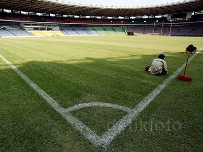 GBK Berbenah Jelang Final Piala Presiden