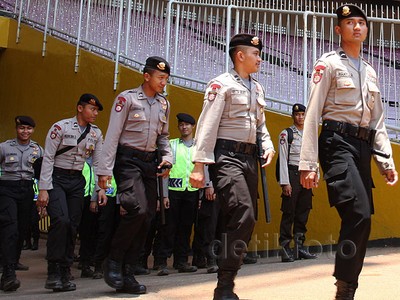Ribuan Polisi Siap Amankan Final Piala Presiden