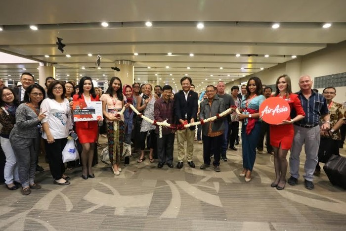 Indonesia AirAsia X Terbang Perdana Bali-Sydney