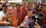 JK Hadiri Peringatan Hari Pangan di Palembang