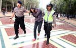 Petugas Amankan Perusuh di Sekitar GBK
