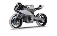 PES2 memiliki motor listrik tambahan yang dihubungkan ke roda depan untuk bisa menggerakkan 2 roda. Istimewa/Dok Yamaha.