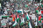 Aksi Solidaritas untuk Palestina di Chicago