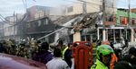Pesawat Kecil Tabrak Toko Roti di Bogota