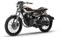 Yamaha mengakui bahwa tidak perlu merestorasi motor tua untuk kembali menikmati motor klasik. Makanya, Yamaha menghadirkan konspe motor klasik dengan mesin 125cc satu silinder. Pool/Dok Yamaha.