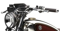 Motor ini diklaim memiliki elemen masa depan dengan gaya klasik yang menjadi paduan baru di era sepeda motor. Pool/Dok Yamaha.
