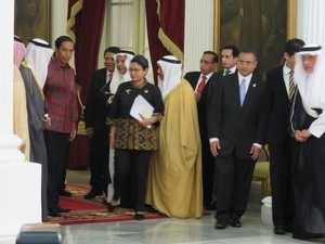 Bertemu Jokowi, Menlu Arab Saudi ingin Bangun Kilang Minyak di RI