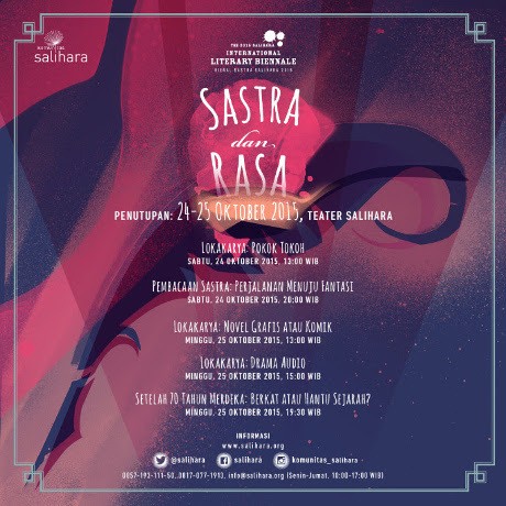 Bienal Sastra Salihara 2015 Ditutup Akhir Pekan Ini