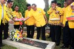 HUT ke-51 Golkar, Ical Ziarah ke TMP Kalibata