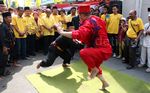 HUT ke-51 Golkar, Ical Ziarah ke TMP Kalibata