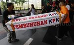 Protes Revisi, KPK Dikirimi Peti Mati