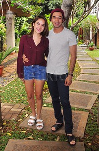BCL dan Reza kembali disandingkan dalam film komedi 'My Stupid Boss' garapan Falcon Pictures. Pool/Ismail/detikFoto.