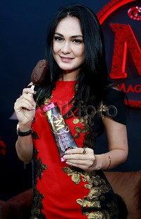 Luna saat ditemui di Plaza Senayan, Jakarta Pusat, Selasa (20/10/2015).