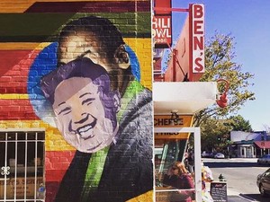 Mural Bill Cosby Ditutup Wajah Kim Jong-Un!