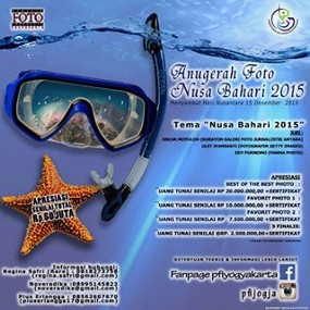 Yuk, Ikut Lomba Foto dan Lagu Bertema Bahari!