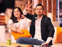 Raffi Ahmad dan Nagita Slavina selalu terlihat serasi di berbagai kesempatan. Pool/Noel/detikFoto.