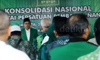 Saat membuka acara, Djan Faridz berharap PPP benar-benar konsolidasi penuh. Mereka yang ada di kubu Romahurmuziy juga diharapkan dirangkul.
