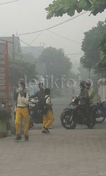 Kabut Asap di Pekanbaru Kian Parah