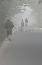 Kabut Asap di Pekanbaru Kian Parah