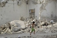 Rusia sejauh ini telah melancarkan lebih dari 500 serangan udara di Suriah. Moskow dikecam karena serangan-serangannya menimbulkan korban jiwa warga sipil. REUTERS/Khalil Ashawi.