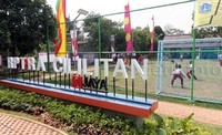 Ada juga lapangan sepakbola. Alfathir Yulianda/detikFoto.