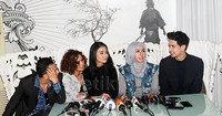BBB saat ditemui di Kemang Icon, Kemang, Jakarta Selatan, Kamis, (22/10/2015). Pool/Gus Mun/detikFoto.