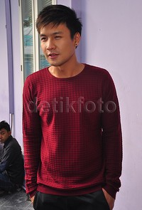 Fendy mengatakan, sejauh ini dirinya dan juga sang kekasih masih terus mencari tanggal berapa pernikahan tersebut akan digelar. Pool/Ismail/detikFoto.