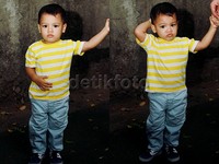 Semakin besar, Juna pun tampak semakin gaya! Pool/Gus Mun/detikFoto.